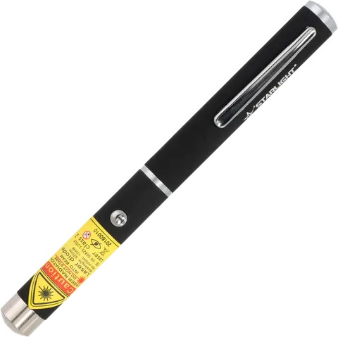 Puntero láser rojo M1 tipo bolígrafo de 650 nm con pilas AAA