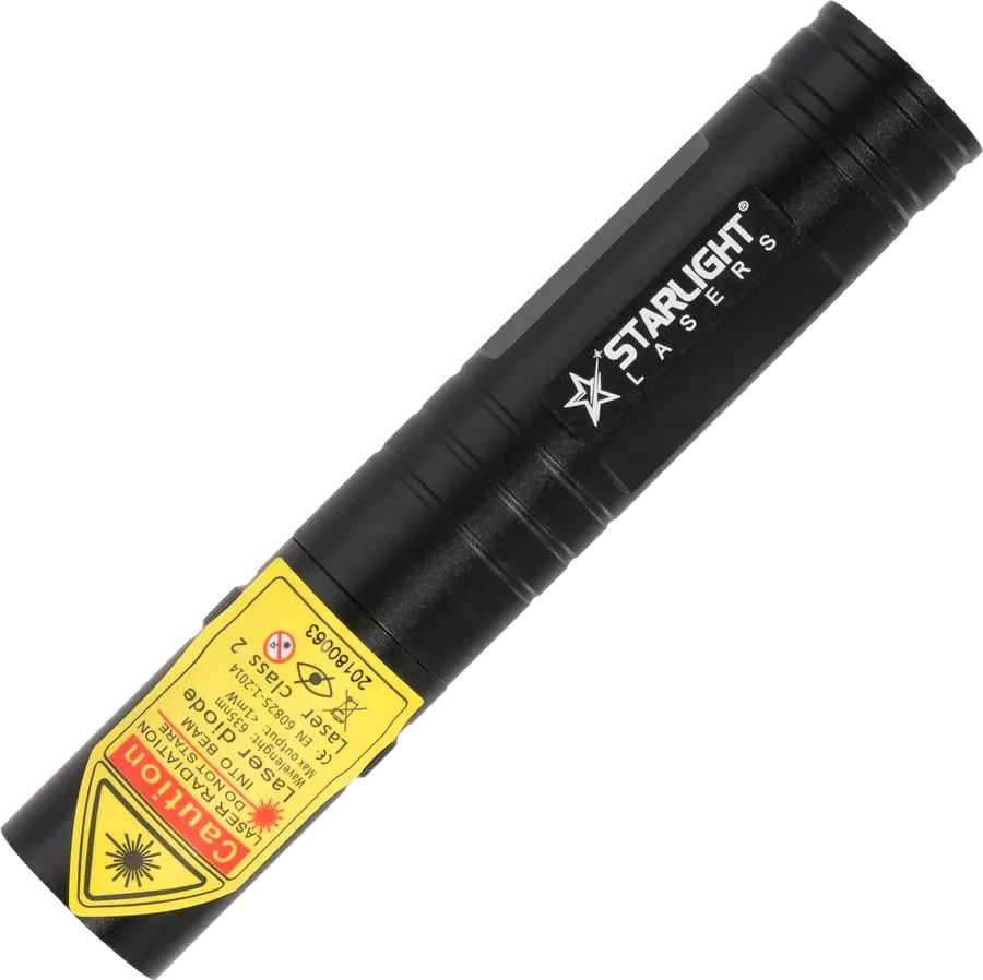 Puntero láser rojo compacto R2 Pro de aluminio con batería 16340