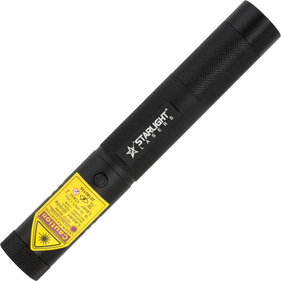 Puntero láser violeta V1 Pro de 405 nm con cuerpo de aluminio